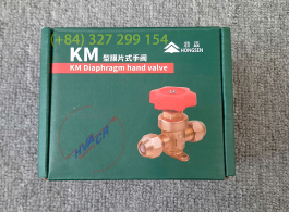 HONGSEN KM - 1/2 SAE DIAPHRAGM HAND VALVE