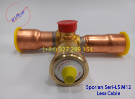 SPORLAN ELECTRIC EXPANSION VALVE SERI-LS M12 LESS CABLE