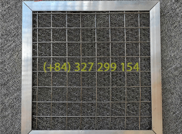 STAINLESS STEEL FILTER MESH (240x240x20mm)