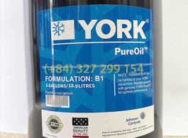 YORK REFRIGERATION OIL FORMULATION B1 (011W-01002-000)