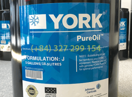 YORK REFRIGERATION OIL FORMULATION J (011-00558-000)