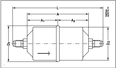 Dimensions and weights (DML 164):